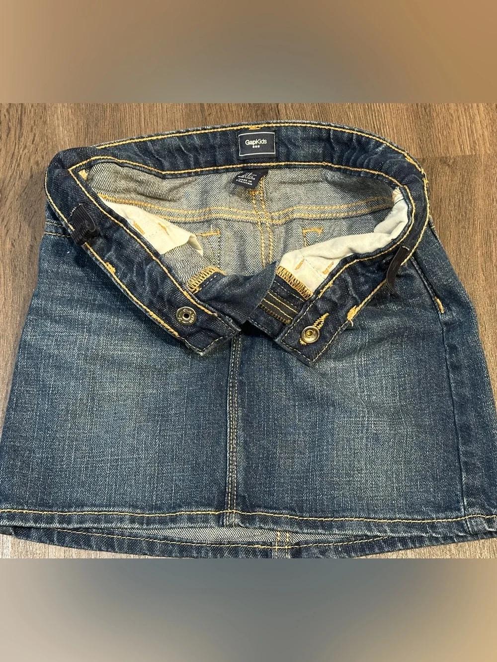Girls Denim Skirt Bundle Size 6 6/7 Gap Kids Old Navy Distressed Jean